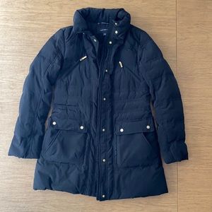 Jones New York black puffer coat